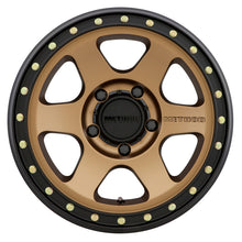 Load image into Gallery viewer, Method MR310 Con6 17x8.5 0mm Offset 5x5.5 108mm CB Method Bronze/Black Street Loc Wheel