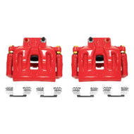 Power Stop 12-17 Chrysler 300 Front Red Calipers w/Brackets - Pair