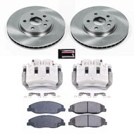 Power Stop 08-14 Cadillac CTS Front Autospecialty Brake Kit w/Calipers