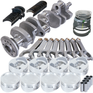 Eagle Chevrolet 350 2-Piece Rear Seal +.060 Bore 4340 Steel Rotating Assembly Kit