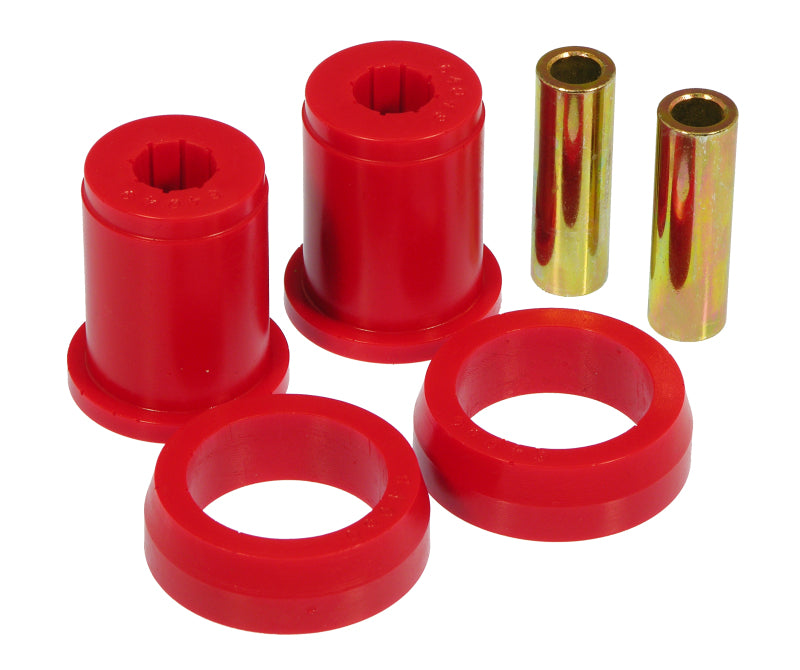 Prothane 79-04 Ford Mustang Axle Housing Bushings - Hard - Red