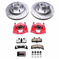 Power Stop 94-99 Dodge Ram 1500 Front Z36 Truck & Tow Brake Kit w/Calipers