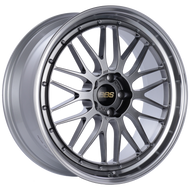 BBS LM 21x9 5x120 ET32 Diamond Black Center Diamond Cut Lip Wheel -82mm PFS/Clip Required