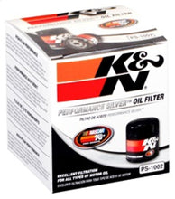 Load image into Gallery viewer, K&amp;N Oil Filter for Saab / Plymouth / Dodge / Suzuki / Chrysler / Toyota / Lexus 3in OD x 3.75in H