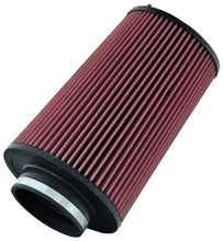 Load image into Gallery viewer, K&amp;N Universal Round Tapered Black P/C Metal Filter 8in B OD x 6.625in T OD x 12in H x 4.5in Flg ID