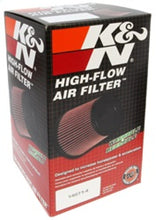 Load image into Gallery viewer, K&amp;N Filter Universal Rubber Filter 4inch Flange 5 3/8inch Base 3 1/2inch Top 6inch Height - Top has