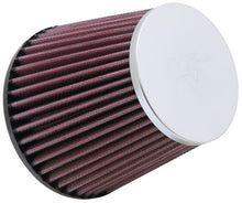 Load image into Gallery viewer, K&amp;N Universal Chrome Filter-Round Tapered 4.75in Base OD / 3.313in Flange ID / 4.375in H