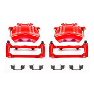Power Stop 2012 Chrysler 300 Front Red Calipers w/Brackets - Pair