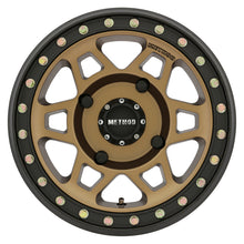 Load image into Gallery viewer, Method MR405 UTV Beadlock 15x7 5+2/+38mm Offset 4x156 132mm CB Method Bronze w/Matte Blk Ring Wheel