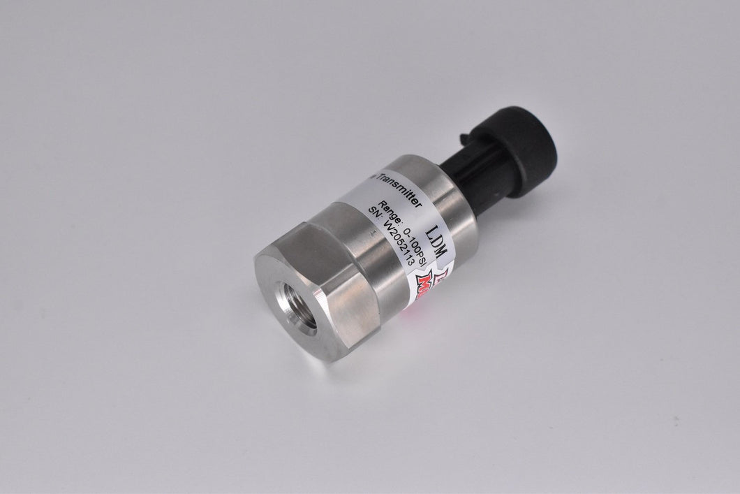 7/16”-20 UNF Female 100 PSI Pressure Sensor