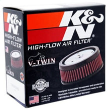 Load image into Gallery viewer, K&amp;N Intake System Harley Davidson w/ 40-45mm Mikuni Oval ML-092 Replacement Air Filter