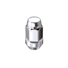 Load image into Gallery viewer, McGard Hex Lug Nut (Cone Seat Bulge Style) M14X1.5 / 22mm Hex / 1.635in. Length (4-Pack) - Chrome