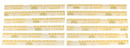 Clevite Plastigage Yellow Plastigage - 12 Pack