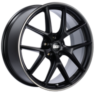 BBS CI-R 20x8.5 5x112 ET42 Satin Black Polished Rim Protector Wheel -82mm PFS/Clip Required