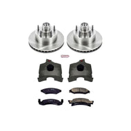 Power Stop 1986 Ford E-150 Econoline Front Autospecialty Brake Kit w/Calipers