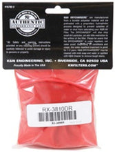Load image into Gallery viewer, K&amp;N Red Drycharger Round Tapered Air Filter Wrap (use with knRX-3810-1)