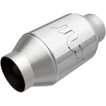 Load image into Gallery viewer, MagnaFlow Premium High Flow Metallic Converter 4in OD - 2.5in In / 2.5in Out