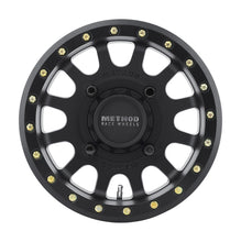 Load image into Gallery viewer, Method MR401 UTV Beadlock 14x7 4+3/+13mm Offset 4x136 106mm CB Matte Black w/BH-H20875 Wheel
