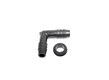 Load image into Gallery viewer, K&amp;N Air Filter Vent Kit - Black - 90 Degree Plastic 3/8in Flange w/ Grommet