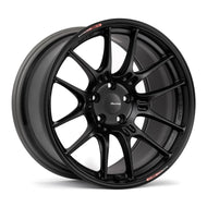 Enkei GTC02 19x10.5 5x114.3 15mm Offset 75mm Bore Matte Black Wheel