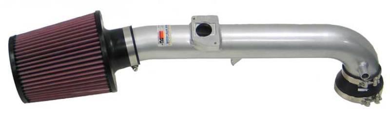 K&N 98-04 Ford Focus L4 1.8L/2.0L Silver Typhoon Short Ram Intake