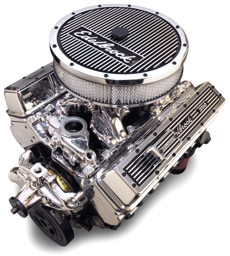 Edelbrock Crate Engine Edelbrock 9 5 1 Performer RPM E-Tec w/ Short Water Pump Endurashine Finish