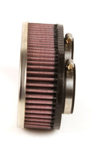 Load image into Gallery viewer, K&amp;N Universal Chrome Filter 2in Flange ID/2in Height/0.625in Flange Length/4in Width