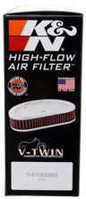 Load image into Gallery viewer, K&amp;N Universal 7in Top OD/5.375in Base ID/6.25in Base OD/3.25in H Reverse Conical Replacement Filter