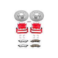 Power Stop 06-09 Chevrolet Trailblazer Front Z26 Street Warrior Brake Kit w/Calipers