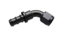 Load image into Gallery viewer, Vibrant Push-On 60 Degree Hose End Elbow Fitting Size -4AN