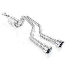 Load image into Gallery viewer, Stainless Works 2006-09 Trailblazer SS 6.0L 2-1/2in Chambered Exhaust X-Pipe Center Bumper Exit