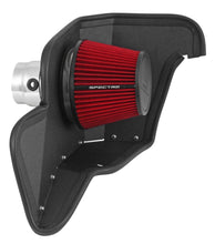 Load image into Gallery viewer, Spectre 15-17 Ford Mustang L4-2.3L F/I Air Intake Kit - Polished w/Red Filter