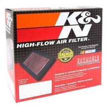 Load image into Gallery viewer, K&amp;N Universal Chrome Dual Centered Flange Oval Air Filter 2.125in Flg ID/6.25in OS L/4in OS W/3in H