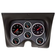Autometer Designer Black 67-68 Camaro/Firebird Dash Kit 6pc Tach / MPH / Fuel / Oil / WTMP / Volt
