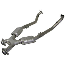 Load image into Gallery viewer, BBK 94-95 Mustang 5.0 High Flow X Pipe With Catalytic Converters - 2-1/2