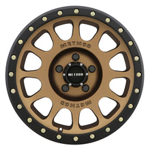 Load image into Gallery viewer, Method MR305 NV 20x10 -18mm Offset 5x5.5 108mm CB Method Bronze/Black Street Loc Wheel