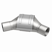 Load image into Gallery viewer, MagnaFlow Universal Catalytic Converter 2.50 Angled In / Out OEM