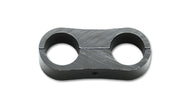 Vibrant Aluminum Line Separator Bracket - for 0.438in (11.1mm) OD hose