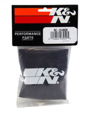 Load image into Gallery viewer, K&amp;N Drycharger Air Filter Wrap Black 5.375in Diameter / 6.5in Height