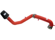 K&N 98-01 Volkswagen 1.6L L4 Typhoon Wrinkle Red Cold Air Intake