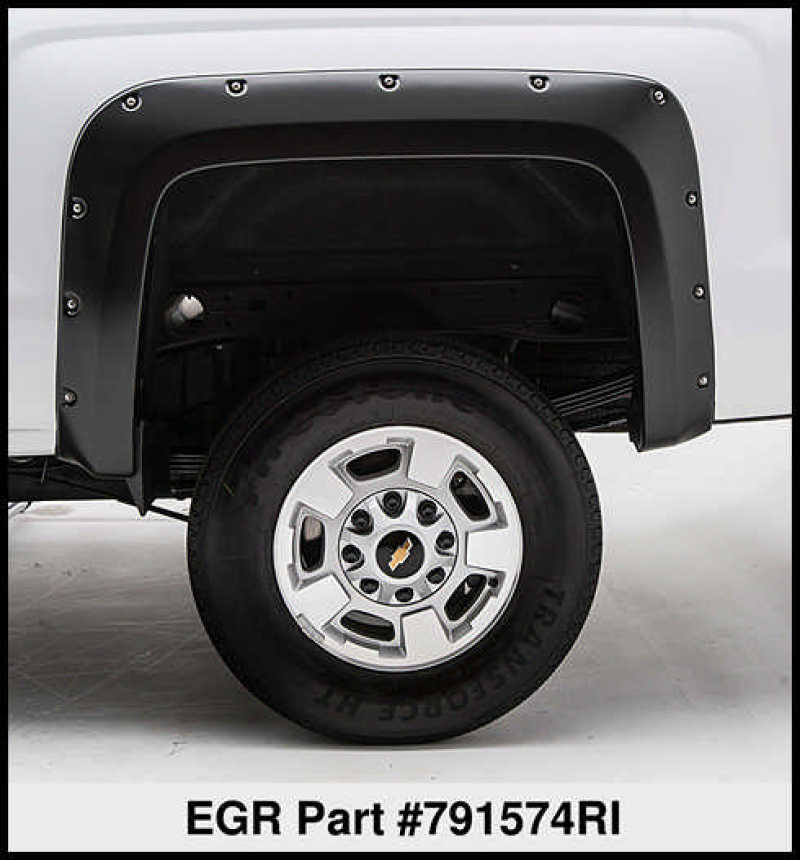 EGR 14-18 Chevrolet Silverado 6ft/8ft Bed Redi-Fit Fender Flares - Set