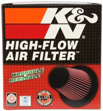 Load image into Gallery viewer, K&amp;N Universal Round Clamp-On Air Filter 4in Flange 7in OD 6in Height