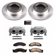 Power Stop 00-02 Ford E-450 Econoline Super Duty Rear Autospecialty Brake Kit w/Calipers
