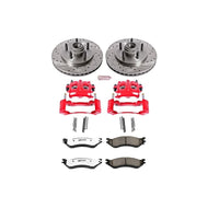 Power Stop 00-02 Ford Expedition Front Z36 Truck & Tow Brake Kit w/Calipers