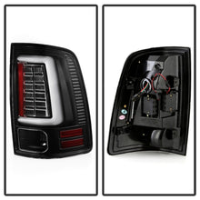 Load image into Gallery viewer, Spyder Dodge Ram 09-18 LED Tail Lights - All Black ALT-YD-DRAM09V2-LED-BKV2 (Incandescent Only)
