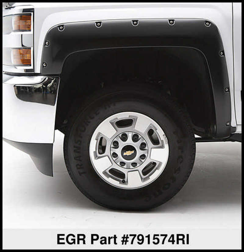 EGR 14-18 Chevrolet Silverado 6ft/8ft Bed Redi-Fit Fender Flares - Set