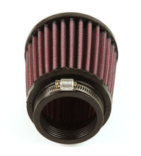 Load image into Gallery viewer, K&amp;N Universal Rubber Filter Centered Flange 3in Base OD / 3.5in Top OD / 3.5in H / 2in Flange ID