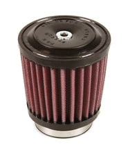 Load image into Gallery viewer, K&amp;N Universal Rubber Filter Centered Flange 3in Base OD / 3.5in Top OD / 3.5in H / 2in Flange ID
