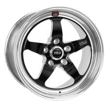 Load image into Gallery viewer, Weld S71 17x9.5 / 5x4.75 BP / 7.3in. BS Black Wheel (Medium Pad) - Non-Beadlock