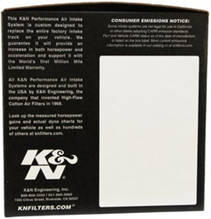 K&N 93-95 Ford Lightning Performance Intake Kit